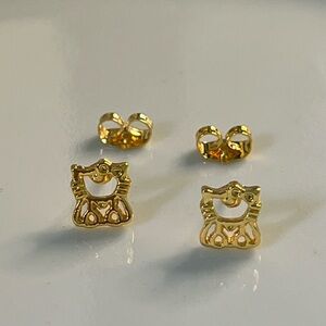 Dubai Gold-Toned Earrings